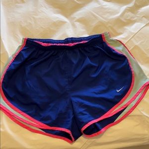 Blue Nike women’s shorts